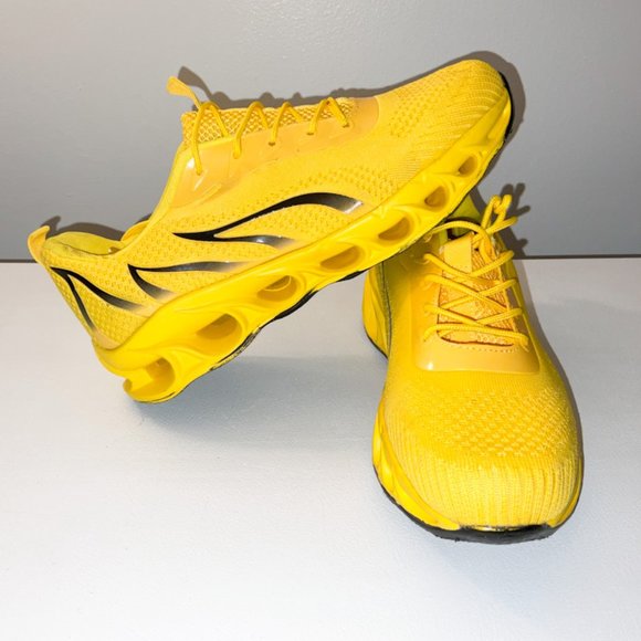 Shoes Just So So Mens Yellow Sneaker Poshmark